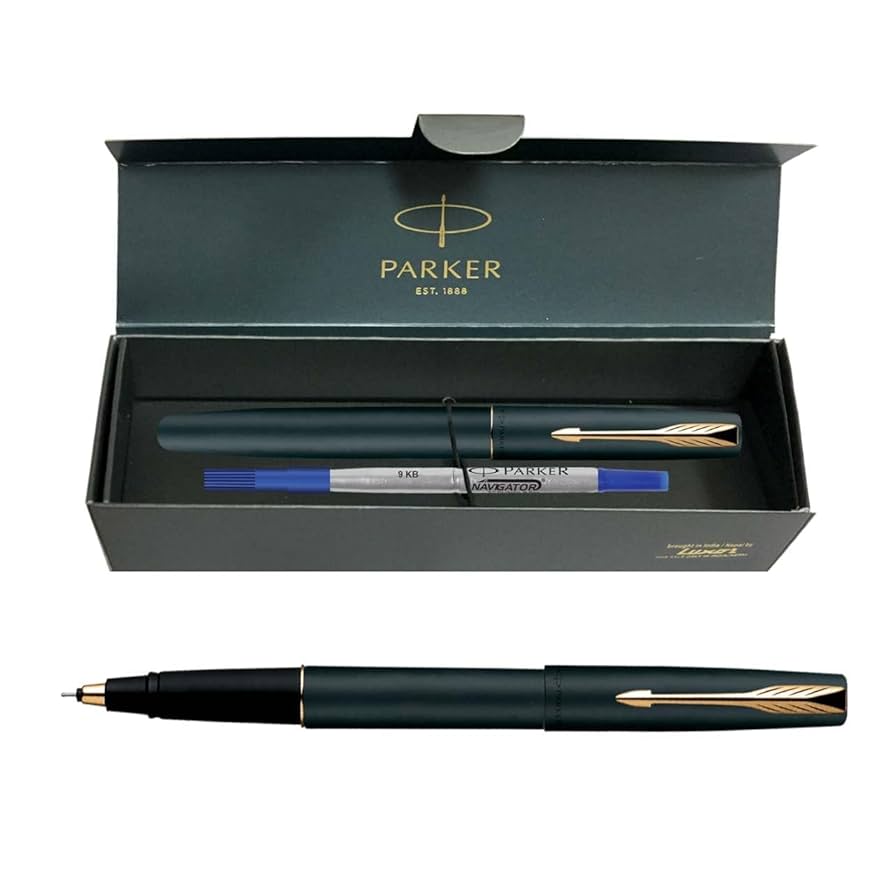 Amazon.com: Parker Frontier Matte Black Gt Roller Ball Pen